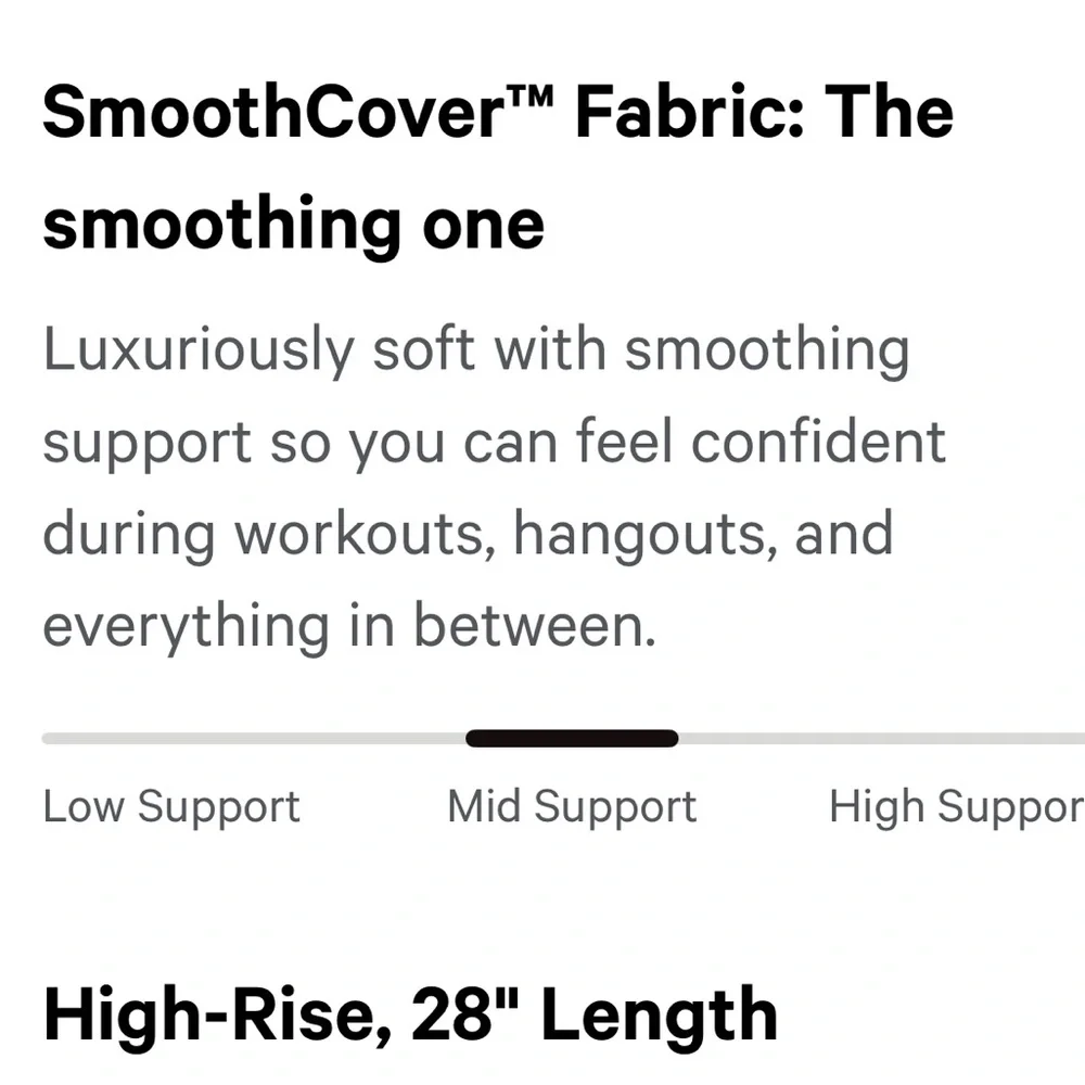 Wunder Under Smooth Cover High Rise Tight - Picture 6 of 16